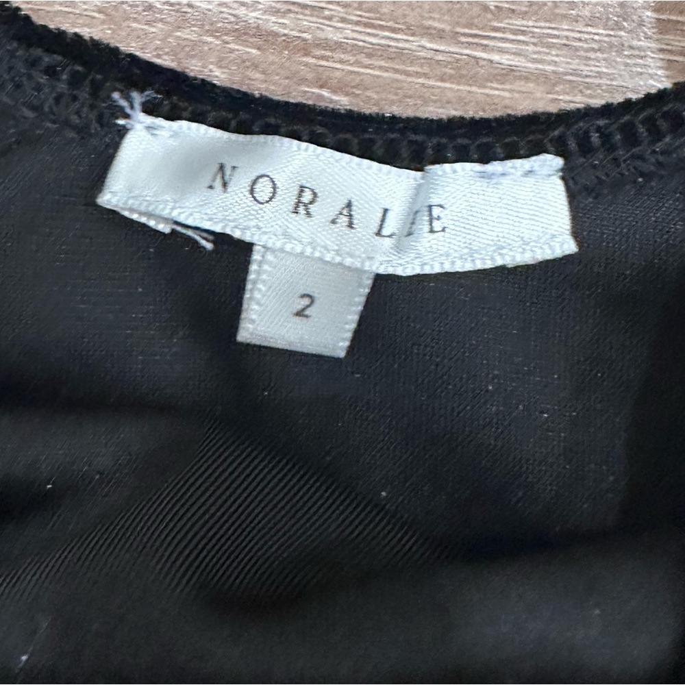 Noralee Black Star Long Sleeve Leotard Size 2T LIKE NEW - Picture 4 of 7